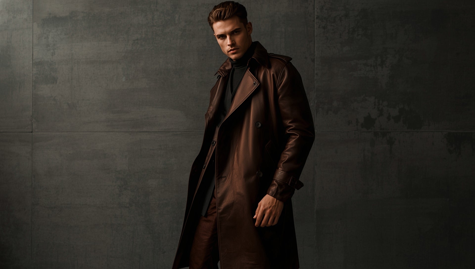 Mens Leather Coats