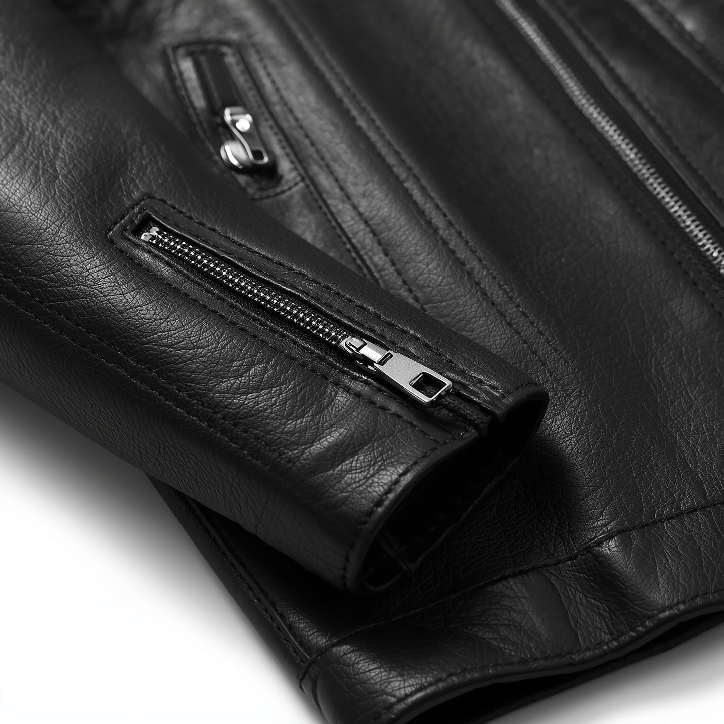 Ionix –  Black Iconic Leather Jacket
